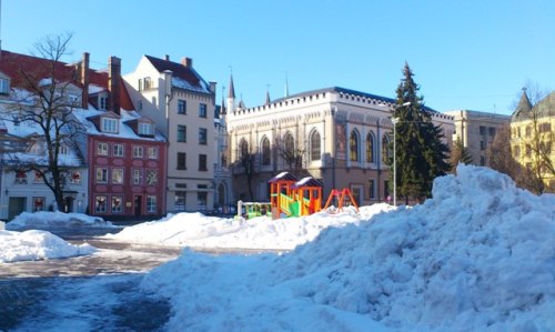 Old Town of Riga, called Vecriga